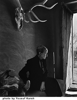 Georgia O'Keeffe photographed by Yousuf Karsh
